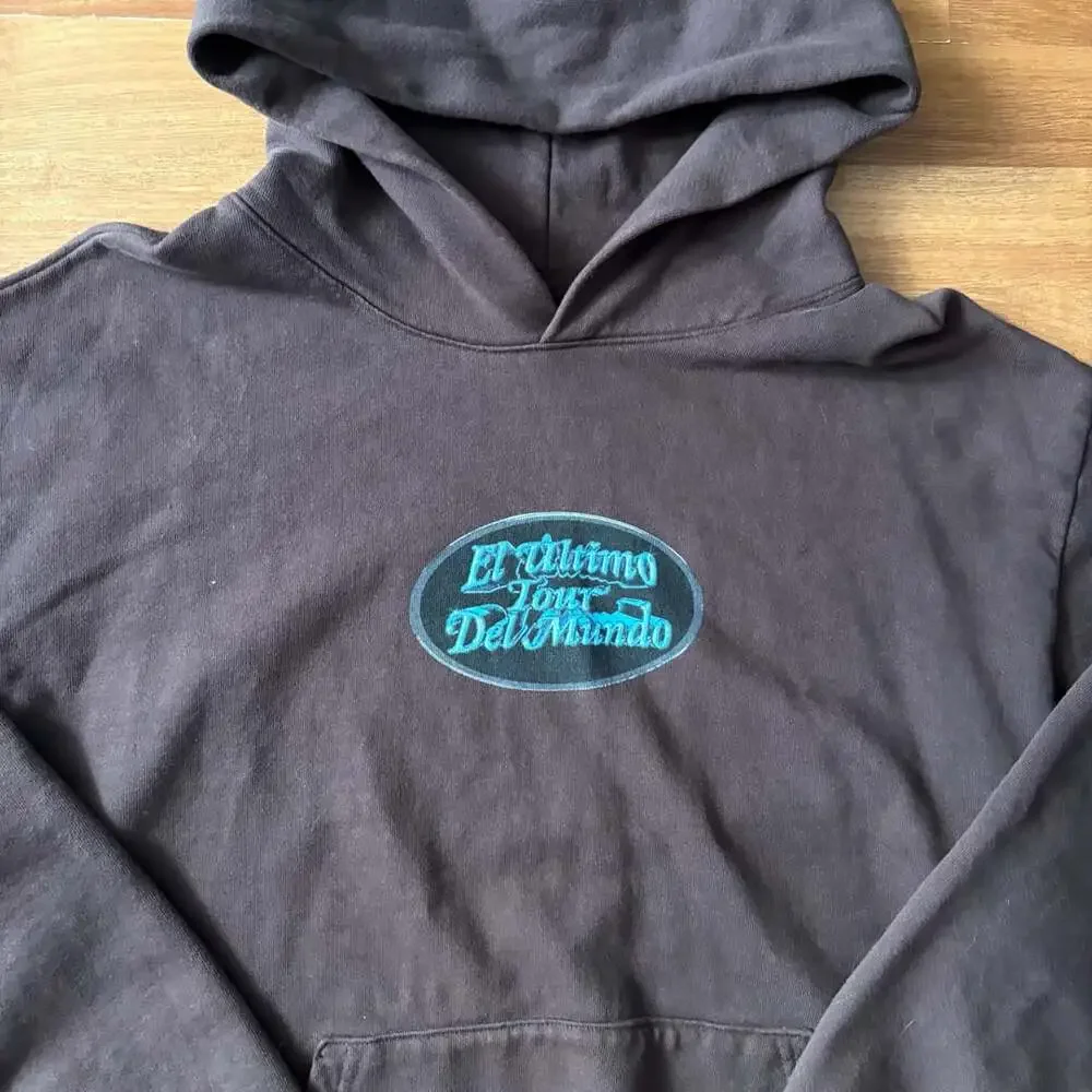 Bad Bunny El Ultimo Tour Del Mundo Hoodie Size L